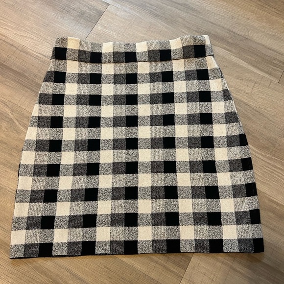 Jupe à Carreaux Noir Et Blanc Amy Byer - Taille 4 - Fille - Occasion Très Bon état